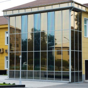 Алюминиевый стеклянный фасад Алюминиевый стеклянный фасад